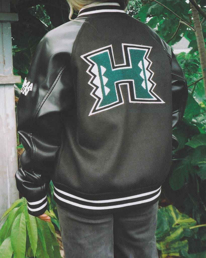 University of Hawai'i x In4mation Letterman's Jacket – IN4MATION Store