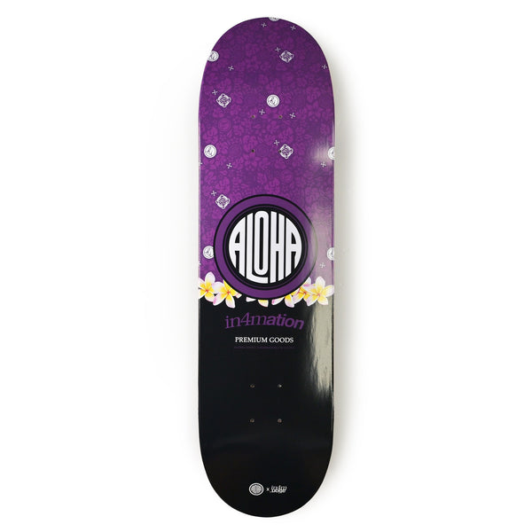 in4mation ブラックメタルボトルALOHA IN4M X ALOHA SHOYU DOT DECK – IN4MATION Store