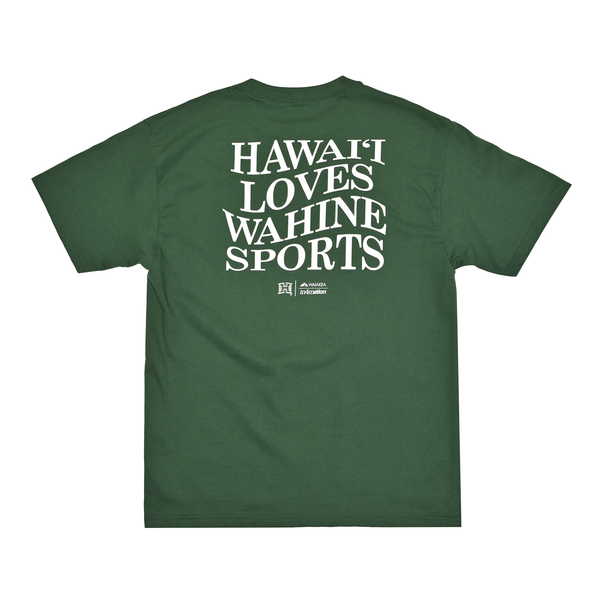 HAWAII LOVES WAHINE SPORTS TEE – IN4MATION Store