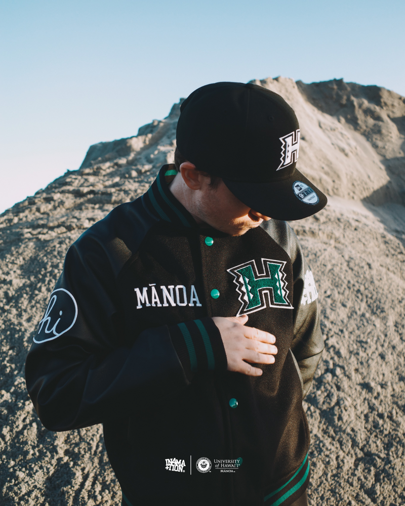 University of Hawai'i x In4mation Letterman Jacket & New Era