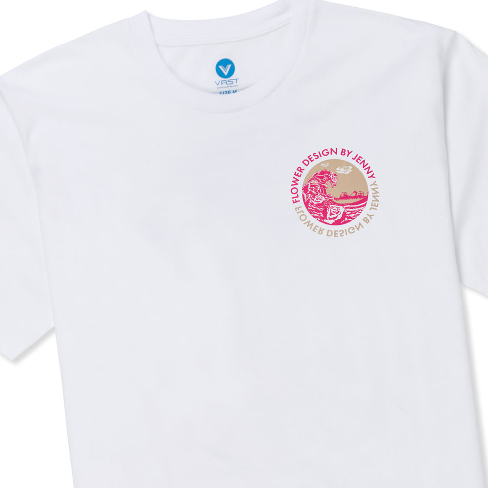 ROSE WAVE TEE B3882