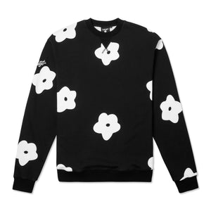 FLOWER PATCH CREWNECK SWEATSHIRT B3893