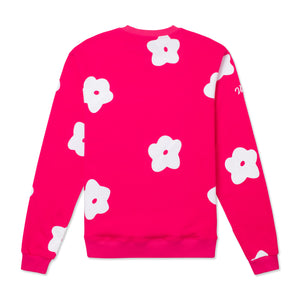 FLOWER PATCH CREWNECK SWEATSHIRT B3893