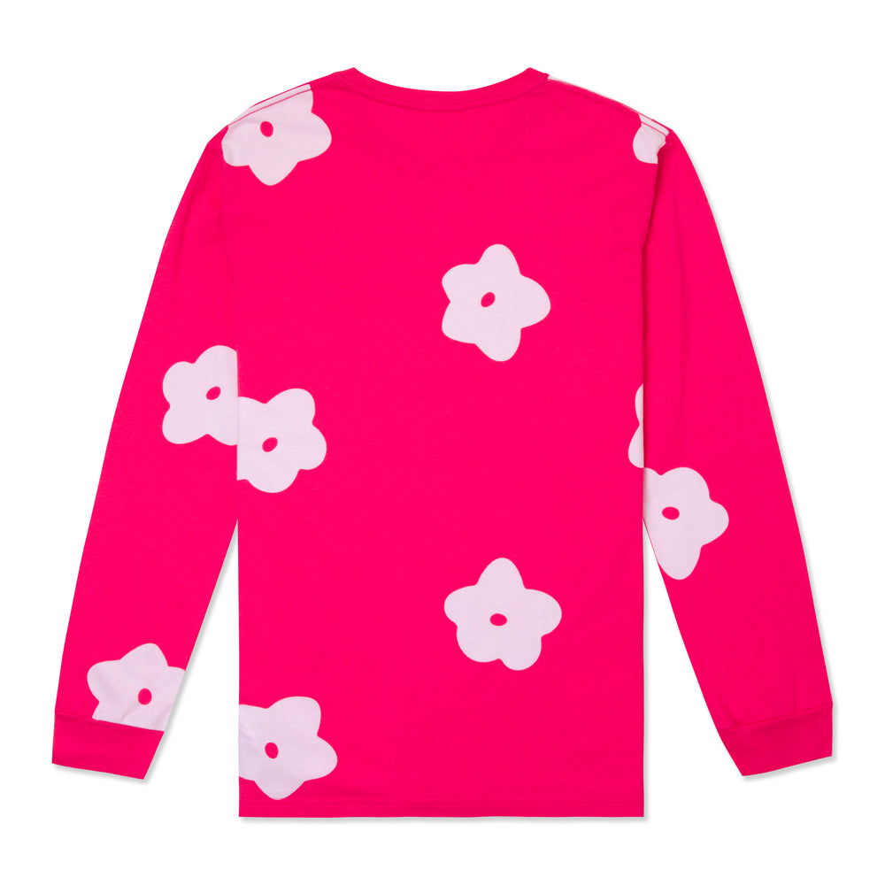 FLOWER PATCH CREWNECK SWEATSHIRT B3893