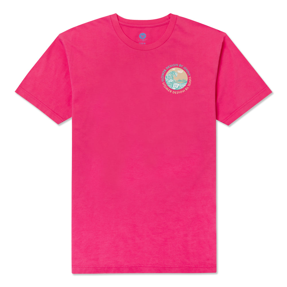 ROSE WAVE TEE B3882