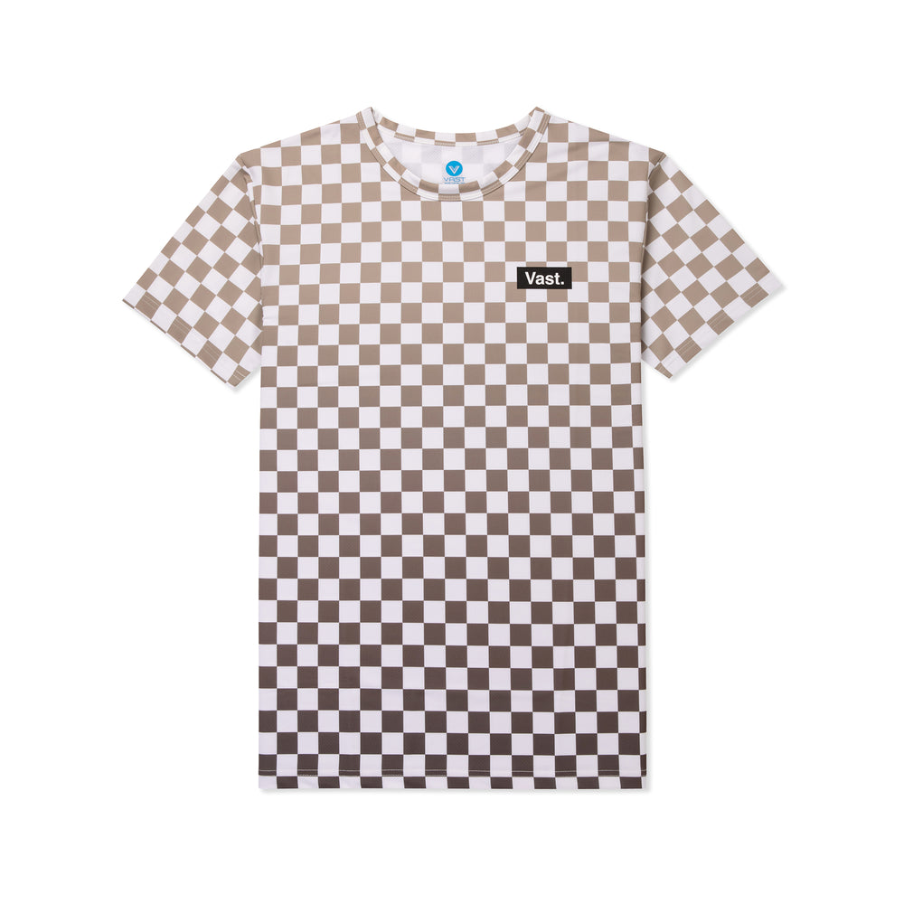 CHECKERBOARD SURF TEE B3994