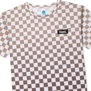 CHECKERBOARD SURF TEE B3994