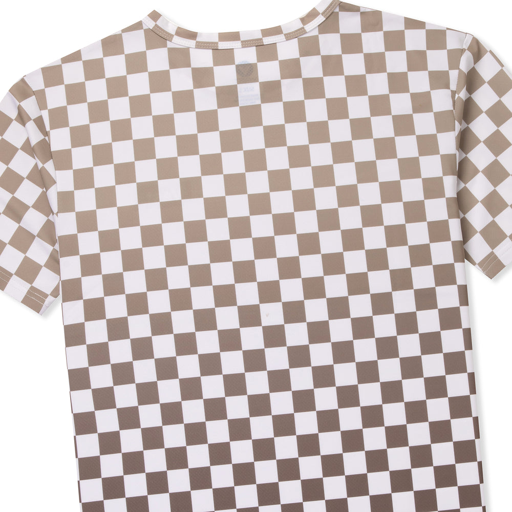 CHECKERBOARD SURF TEE B3994