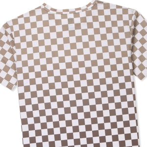 CHECKERBOARD SURF TEE B3994