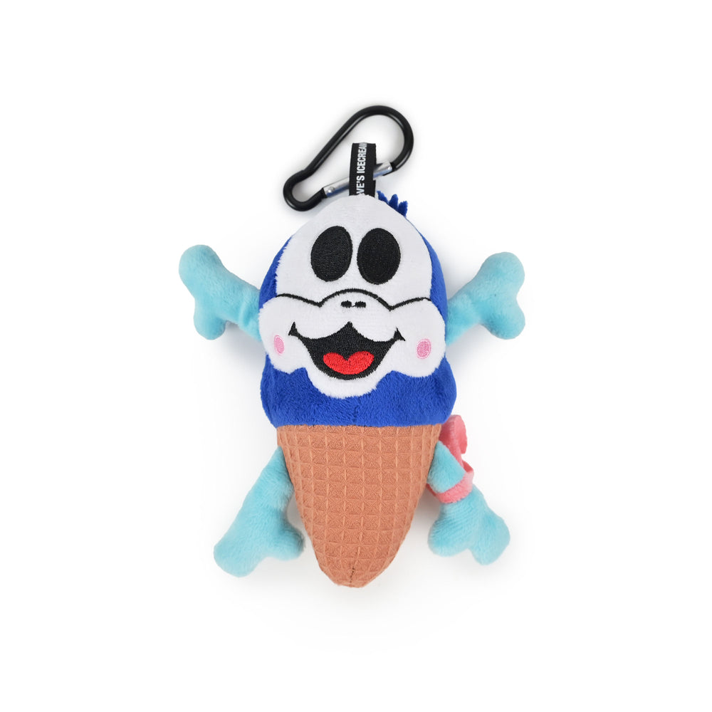 SCOOPY BONES PLUSHY KEYCHAIN