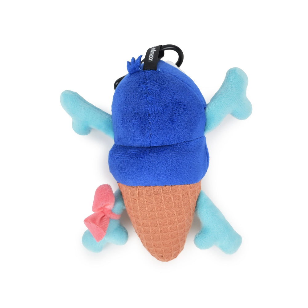 SCOOPY BONES PLUSHY KEYCHAIN