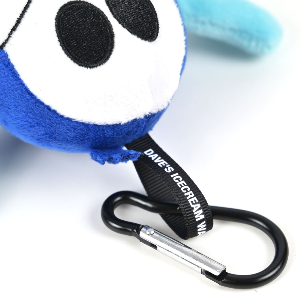 SCOOPY BONES PLUSHY KEYCHAIN