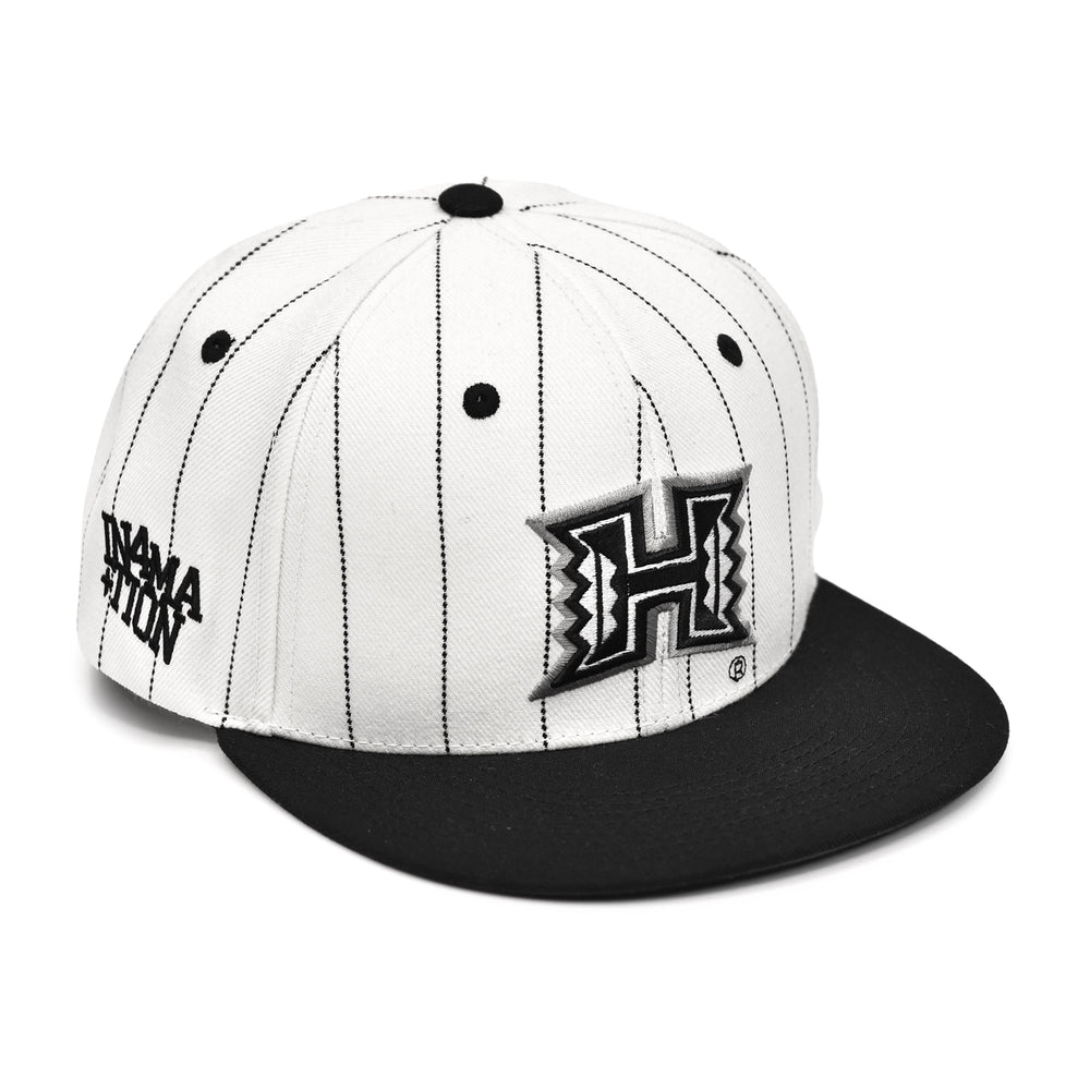 H LOGO PINSTRIPE SNAPBACK – IN4MATION Store