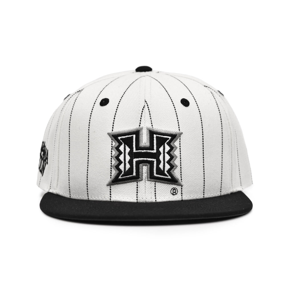 H LOGO PINSTRIPE SNAPBACK – IN4MATION Store