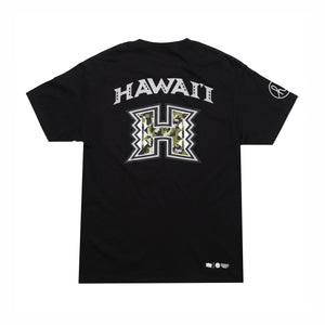 UH DIGI CAMO H LOGO TEE