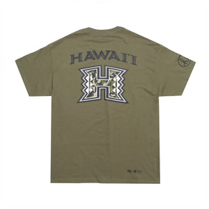 UH DIGI CAMO H LOGO TEE