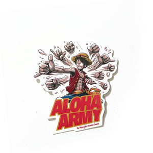 SHAKA D LUFFY STICKER