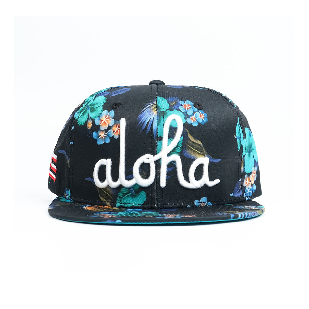 ALOHA BLURPS SNAPBACK