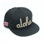 ALOHA OUTLINE SCRIPT SNAPBACK