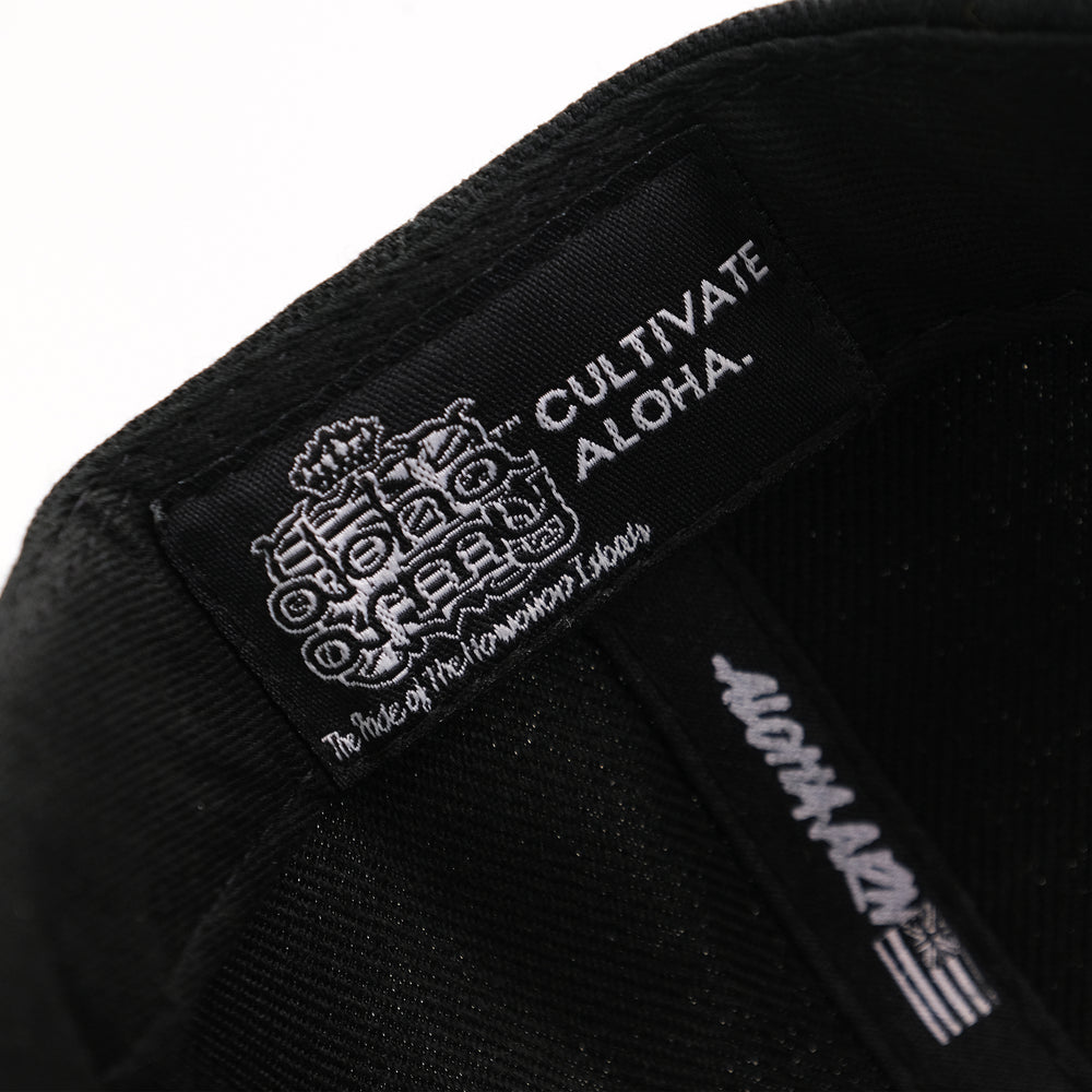ALOHA OUTLINE SCRIPT SNAPBACK