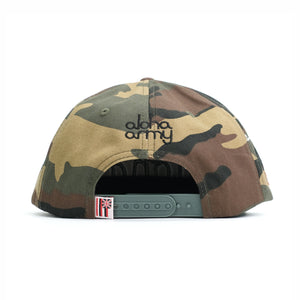 ALOHA OUTLINE SCRIPT SNAPBACK