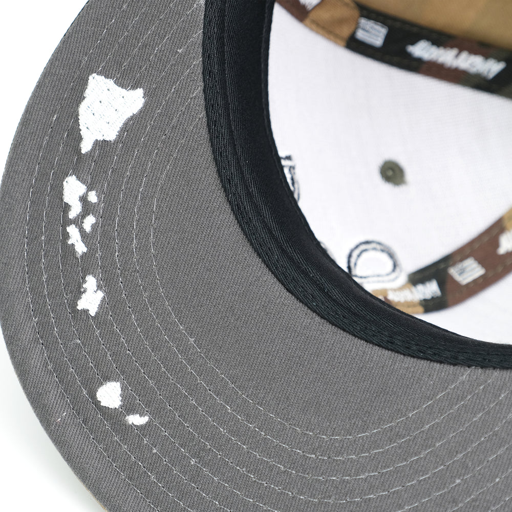 ALOHA OUTLINE SCRIPT SNAPBACK
