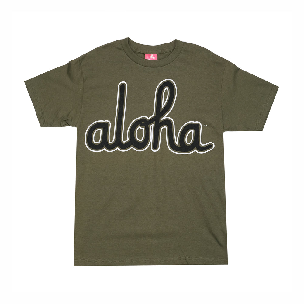 ALOHA OUTLINE TEE