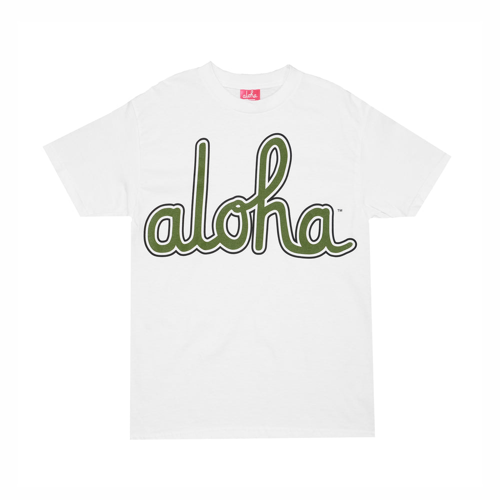 ALOHA OUTLINE TEE