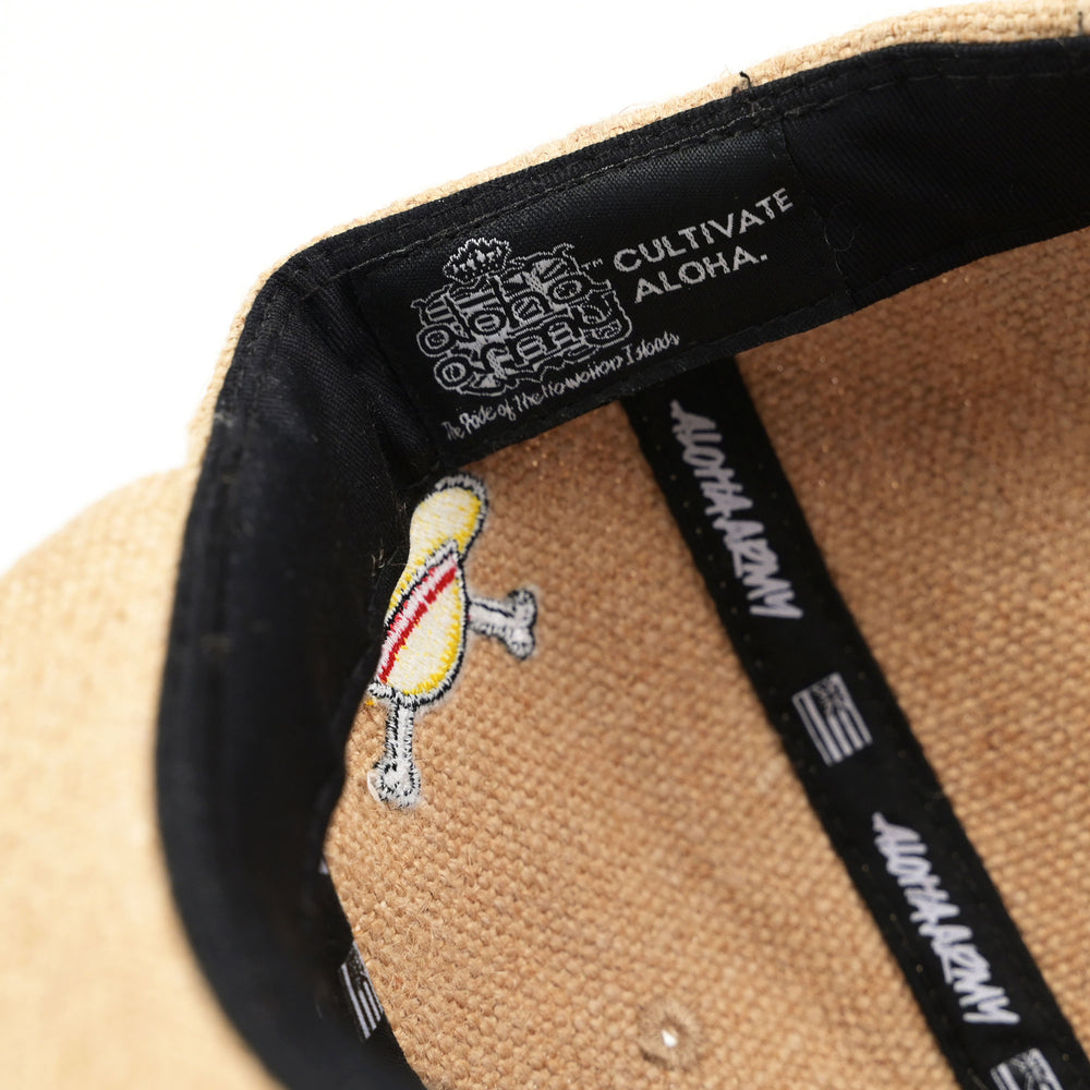 in4mation ブラックメタルボトルALOHA ALOHA UNO PIECE SNAPBACK – IN4MATION Store