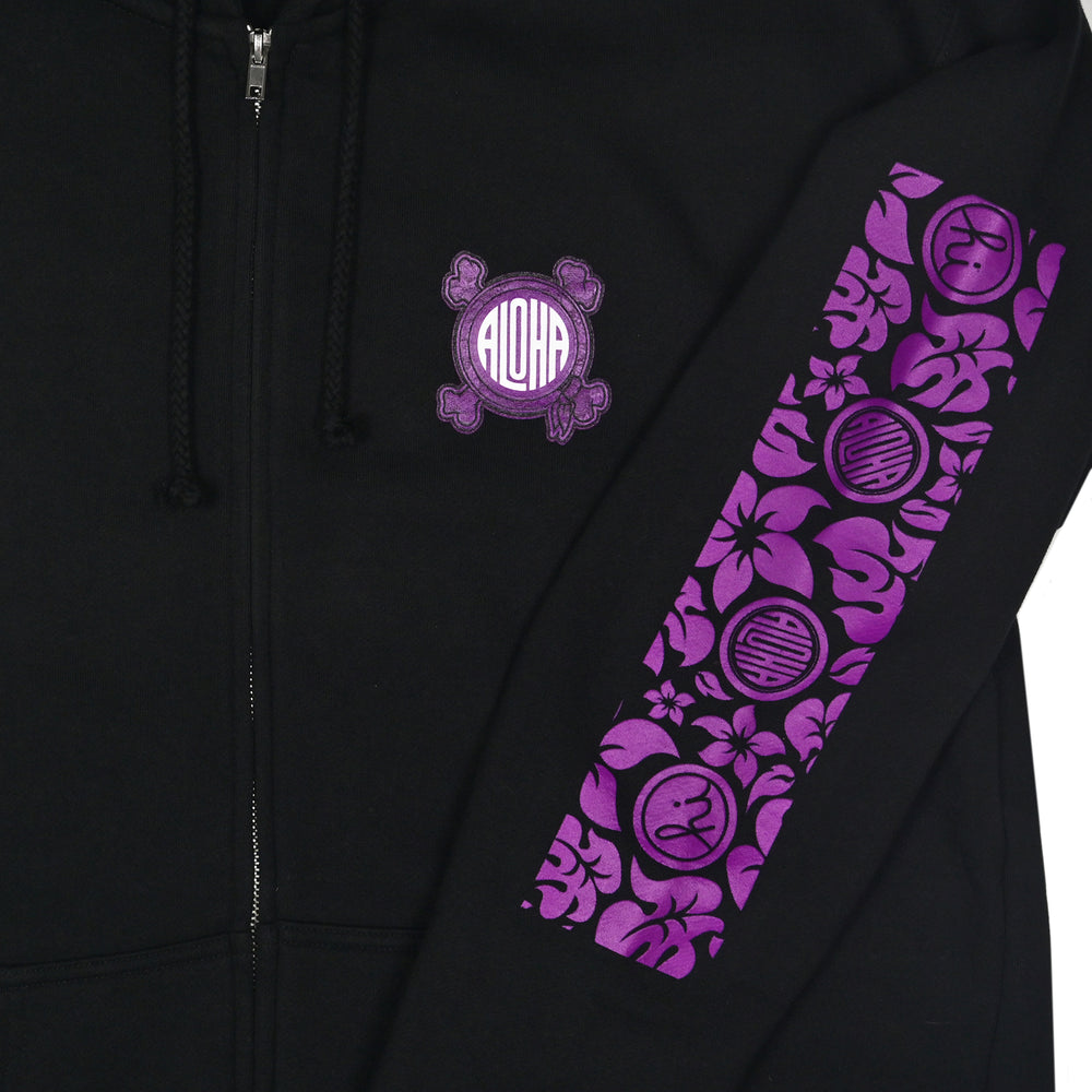 ALOHA SHOYU X IN4M FUSION ZIP HOODIE