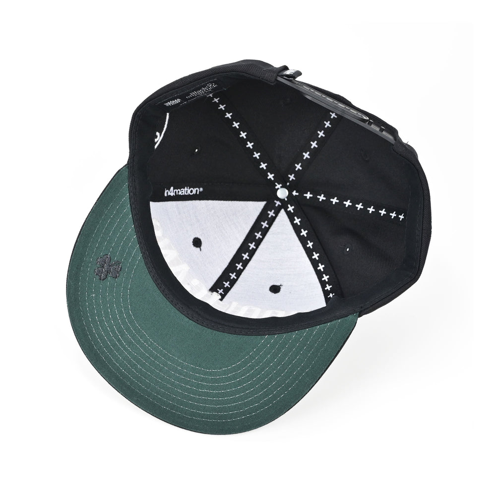 BLACK SHAMROCK X IN4MATION HOOLIGANS SNAPBACK