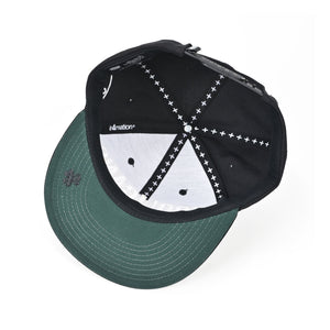 BLACK SHAMROCK X IN4MATION HOOLIGANS SNAPBACK