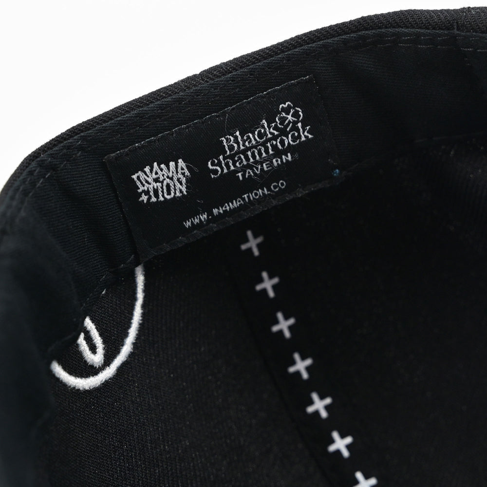 BLACK SHAMROCK X IN4MATION HOOLIGANS SNAPBACK