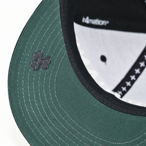 BLACK SHAMROCK X IN4MATION HOOLIGANS SNAPBACK