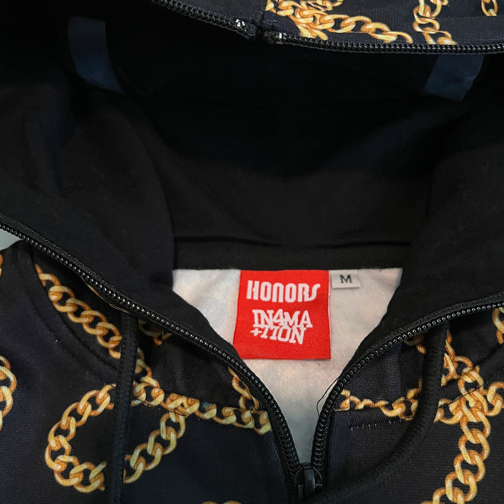 HONORS X IN4MATION CUBAN LINXS ZIP HOODIE