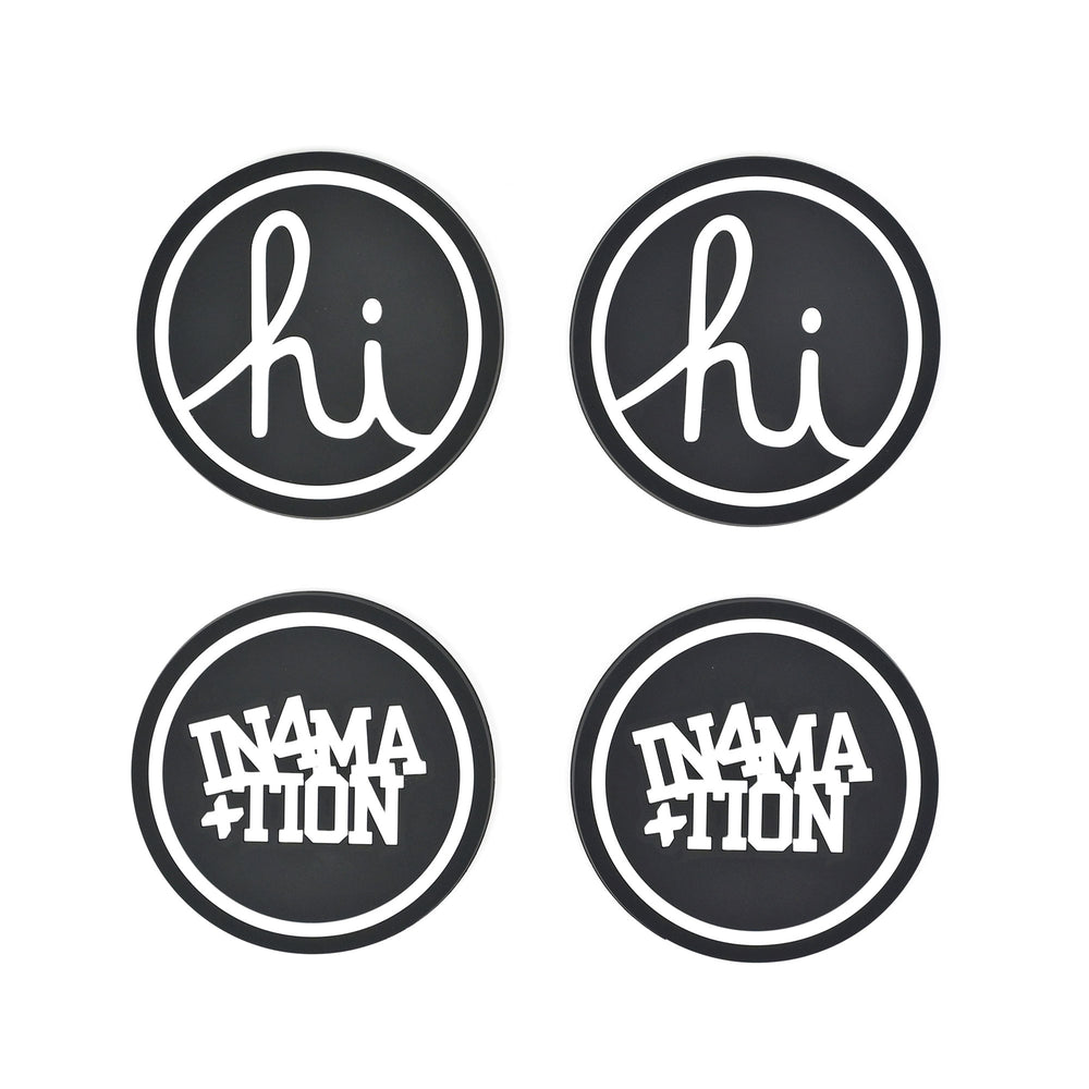 IN4M PVC COASTER SET