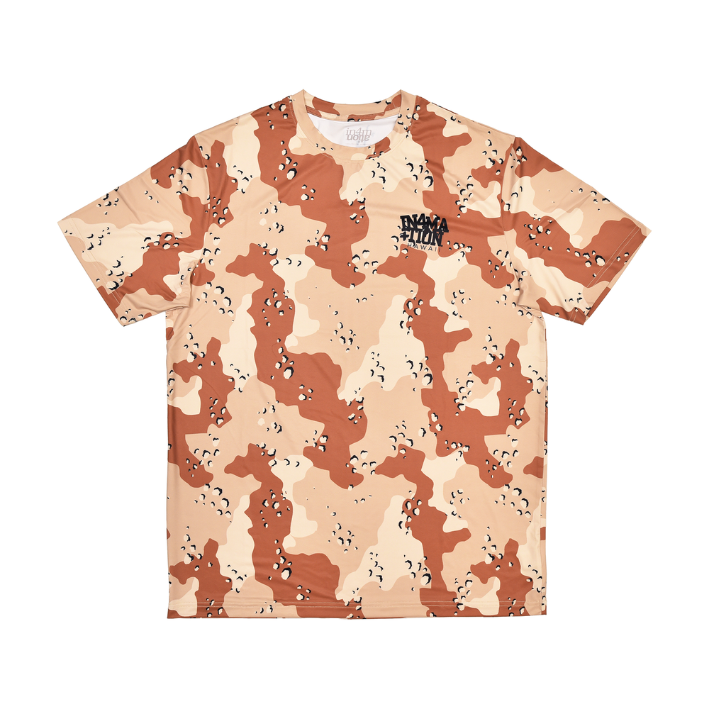 DESERT CAMO COLLEGE LOGO DRI FIT TEE – IN4MATION Store