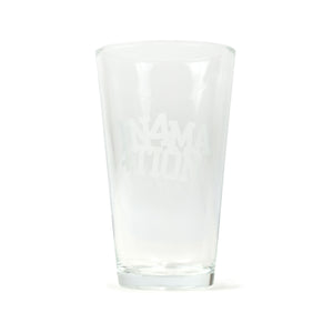 COLLEGE HAWAII ETCHED PINT GLASS