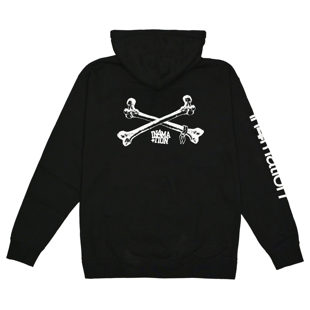 CROSSBONES 2 ZIP UP HOODIE