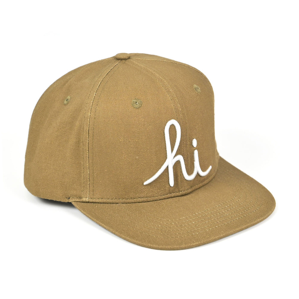 F.O.T.M. WASHED HI OLIVE SNAPBACK