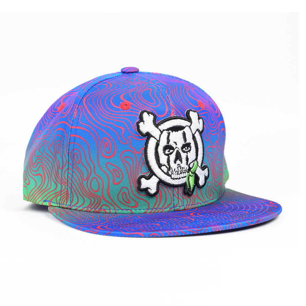 DAMASCUS GHOST CROSSBONES SNAPBACK