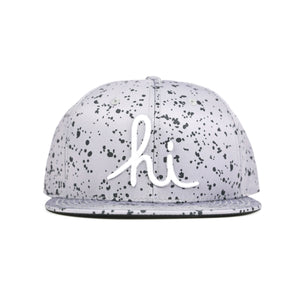SPECKLED HI SCRIPT SNAPBACK