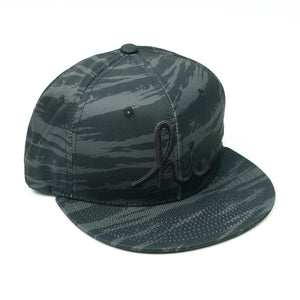 BLACK TIGER PALM CAMO SNAPBACK