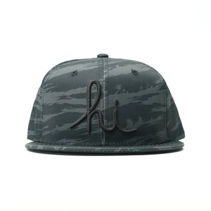 BLACK TIGER PALM CAMO SNAPBACK