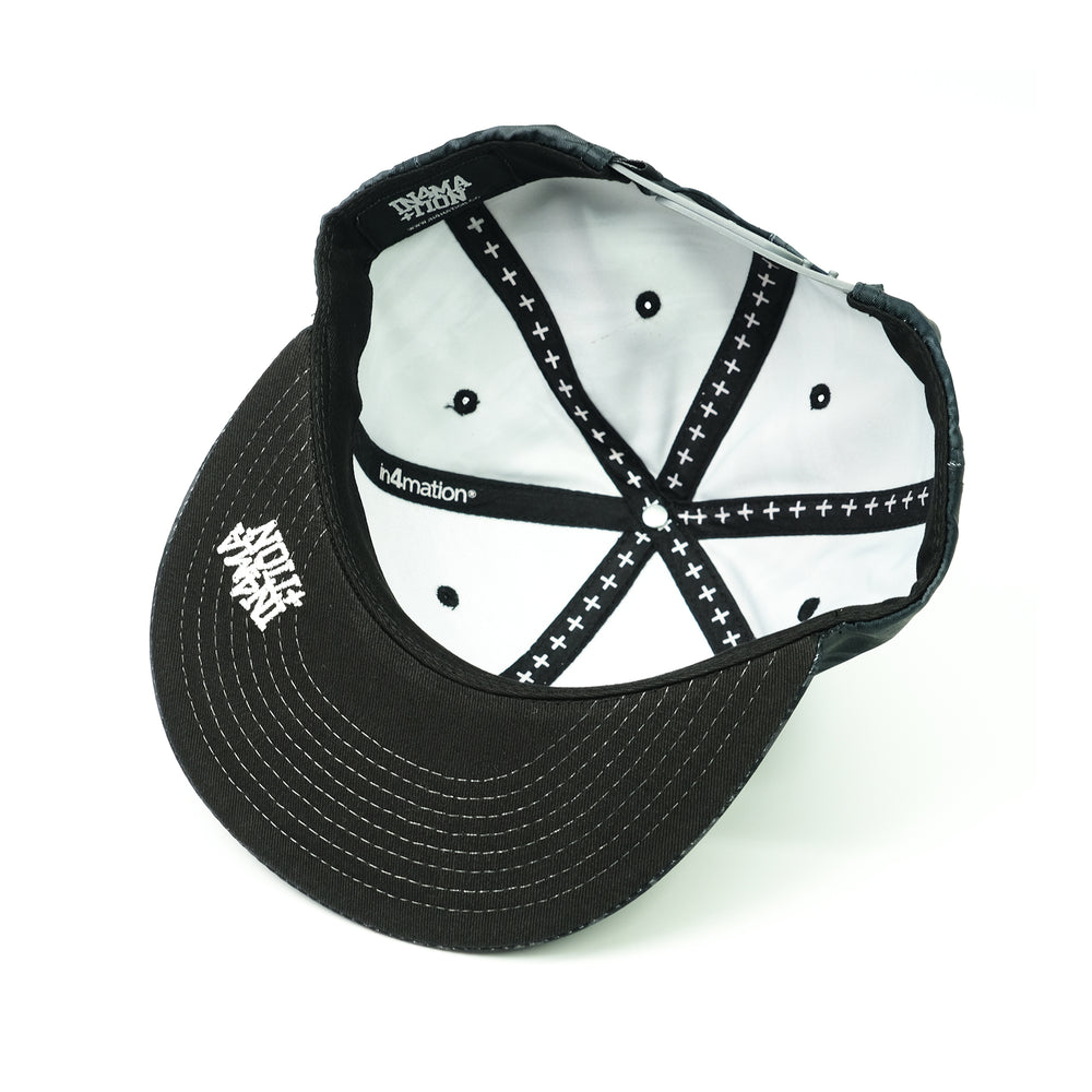 BLACK TIGER PALM CAMO SNAPBACK