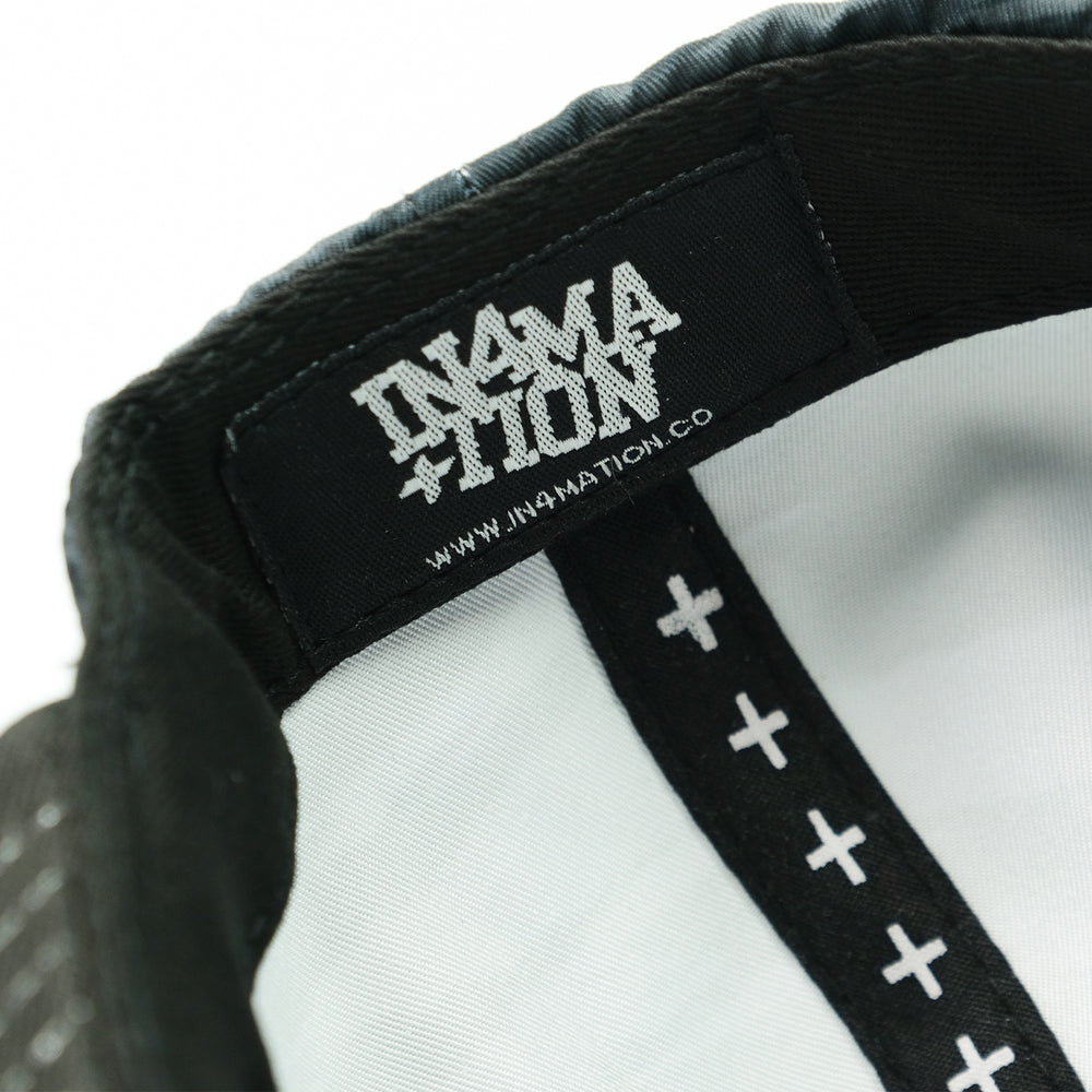 BLACK TIGER PALM CAMO SNAPBACK