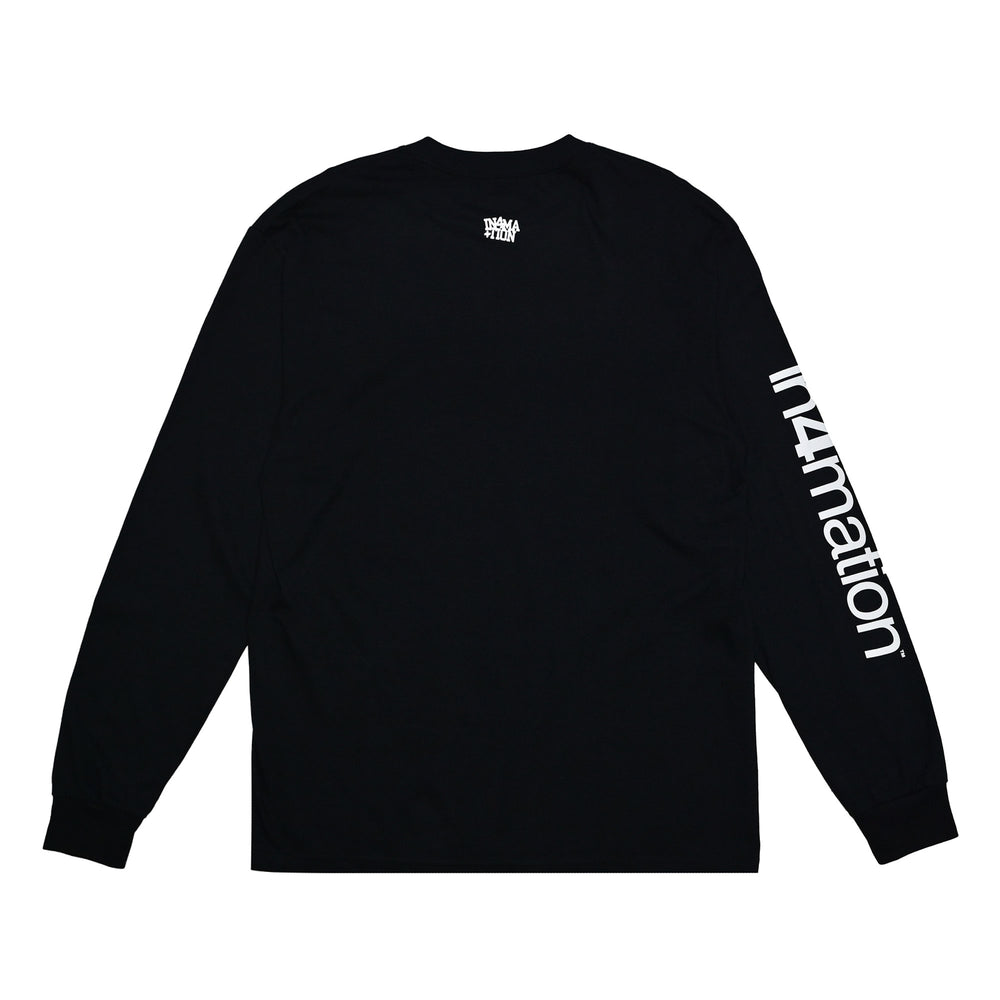 HI SCRIPT LONG SLEEVE TEE – IN4MATION Store