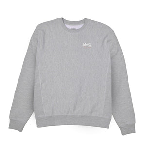 CURSIVE SCRIPT CREWNECK SWEATER