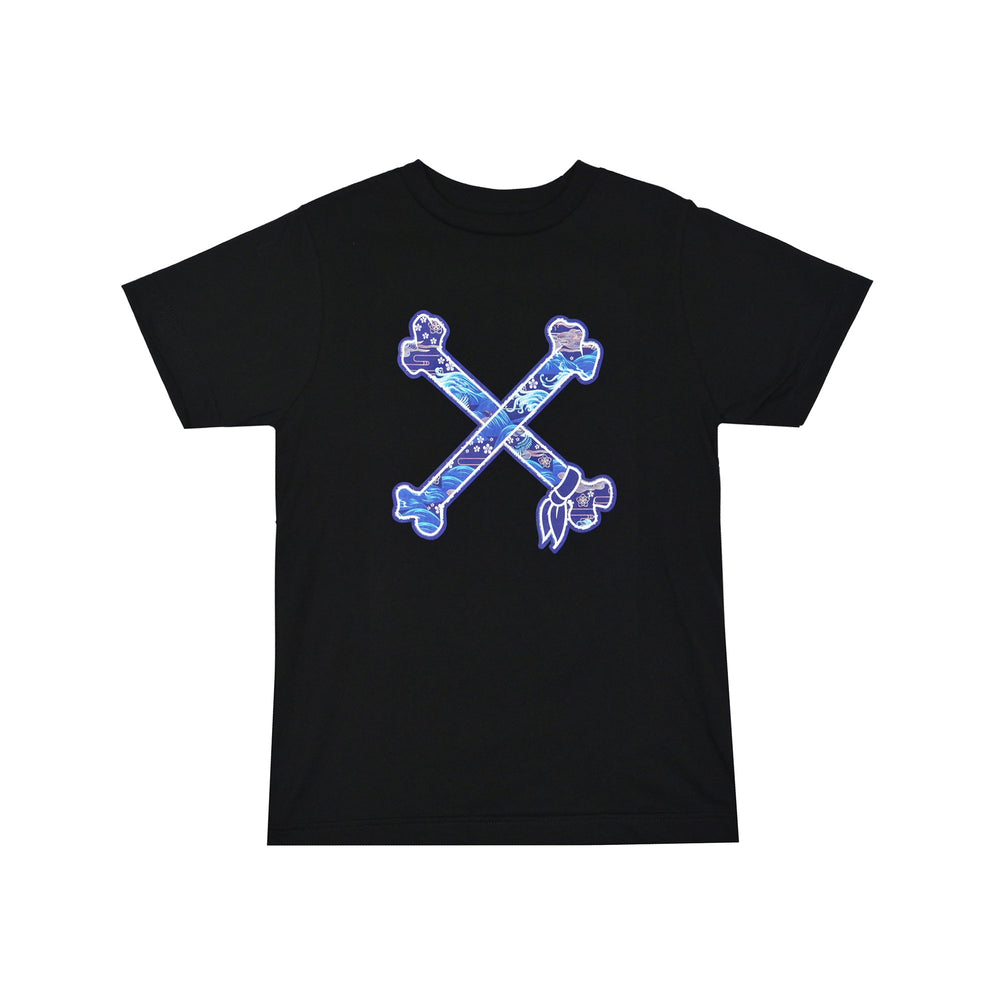 KIDS WAVE AND CRANES CROSSBONES TEE DROPPING SUNDAY JUNE 1ST 8AM HST