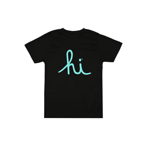KIDS HI SCRIPT TEE